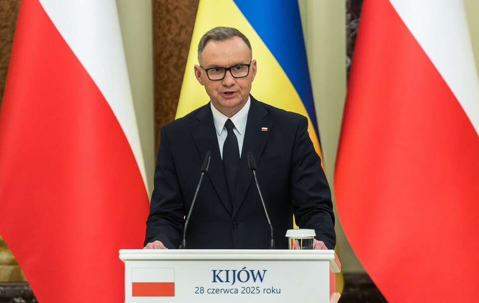 Andrzej Duda / autor: PAP/Vladyslav Musiienko