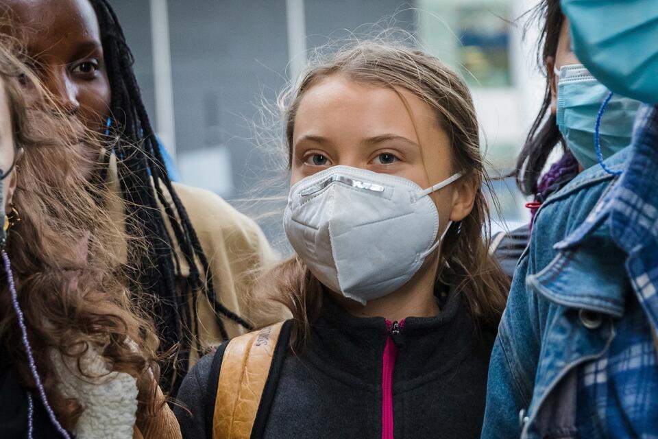 Greta Thunberg  / autor: PAP/EPA