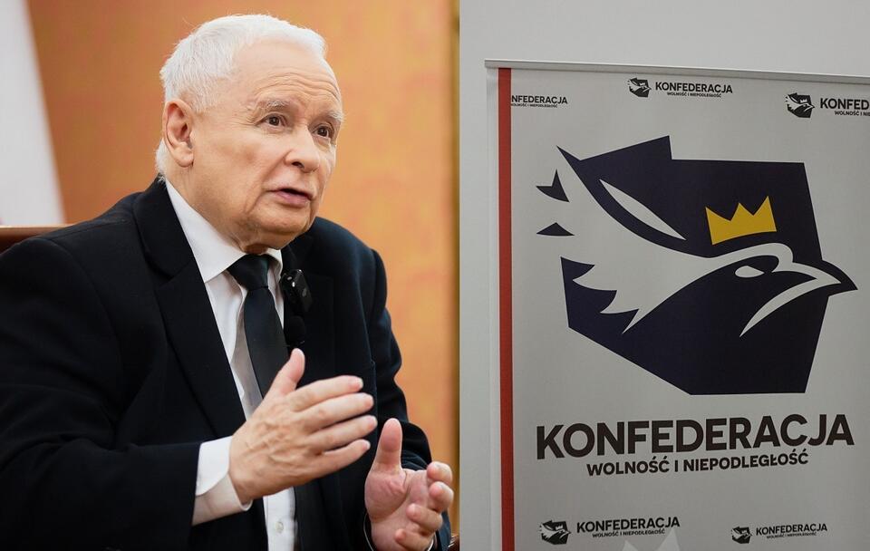Prezes PiS Jarosław Kaczyński, Konfederacja / autor: Twitter/Prawo i Sprawiedliwość; Fratria