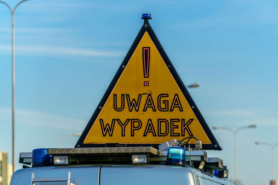 wypadek / autor: Fratria