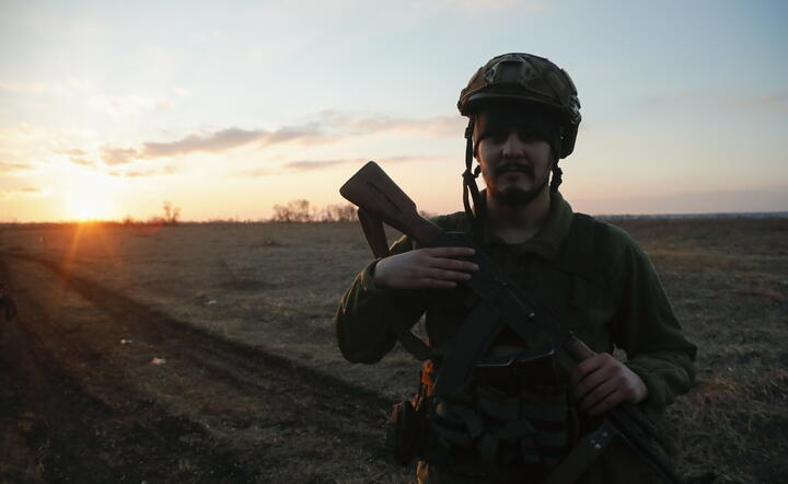 Żołnierz ukraiński / autor: PAP/EPA