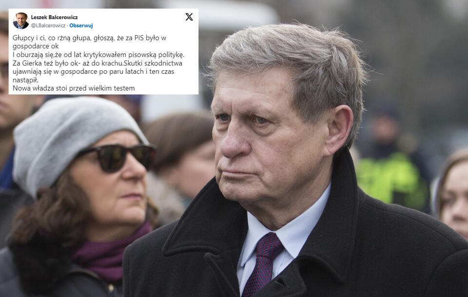 Leszek Balcerowicz  / autor: Fratria 