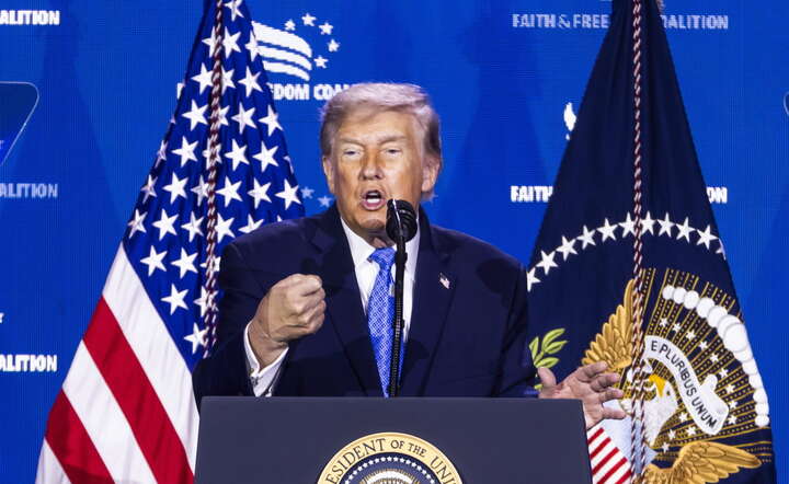 Prezydent USA Donald Trump / autor: PAP