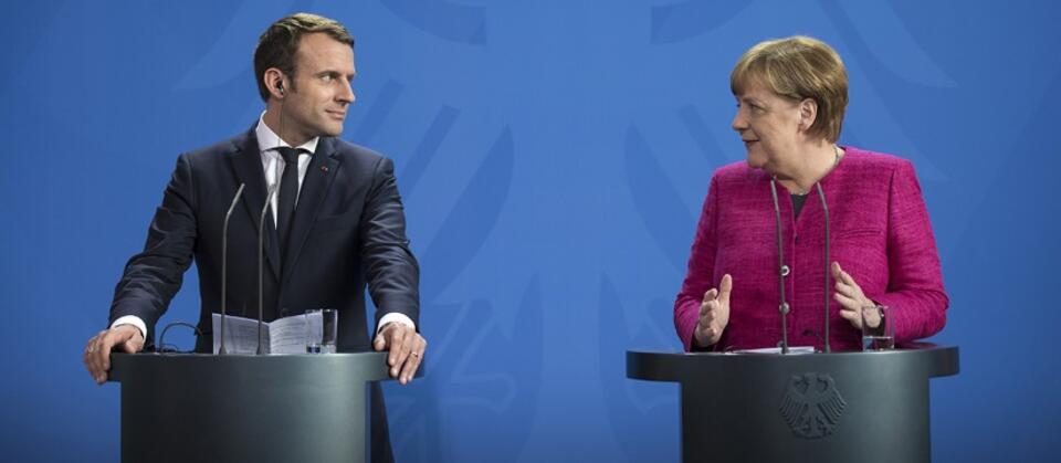 Angela Merkel i Emmanuel Macron / autor: bundeskanzlerin.de