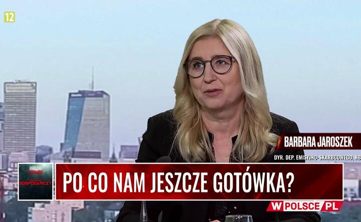 Barbara Jaroszek, dyrektor dep. emisyjno-skarbcowego, NBP / autor: Fratria
