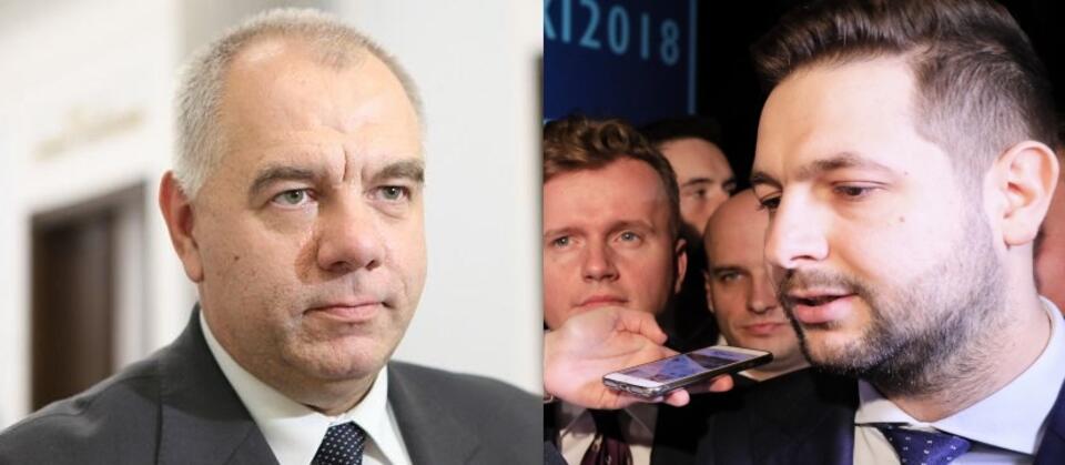 Jacek Sasin/Patryk Jaki / autor: Fratria/	PAP/Paweł Supernak