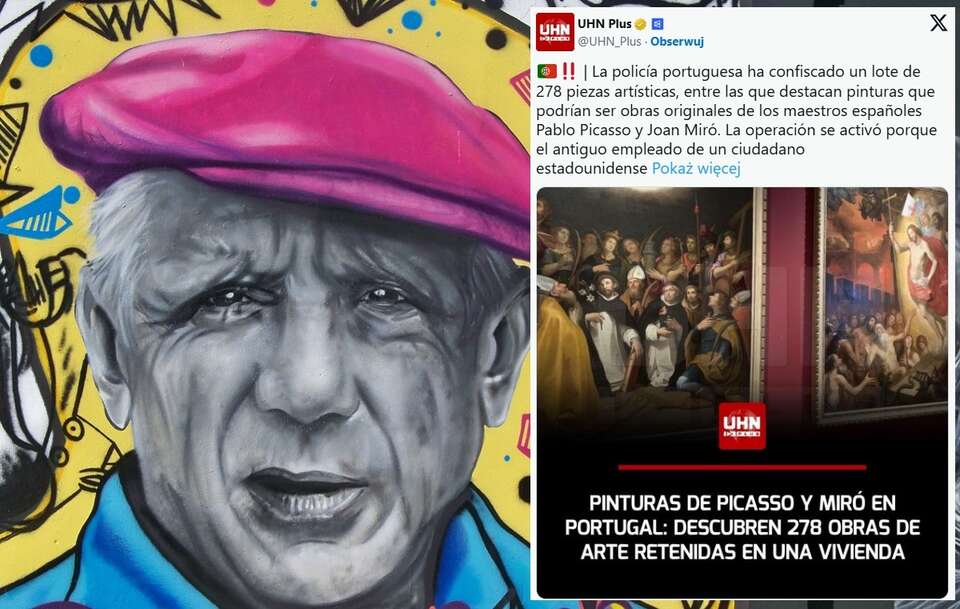 Portugalskie służby przejęły 278 dzieł sztuki / autor: Daniel Capilla, CC BY-SA 4.0 <https://creativecommons.org/licenses/by-sa/4.0>, via Wikimedia Commons