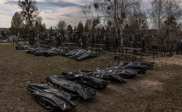 Ludobójstwo na Ukrainie / autor: PAP/EPA/ROMAN PILIPEY