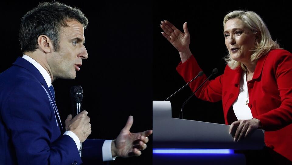 Macron czy Le Pen? Jest nowy sondaż dot. II tury wyborów