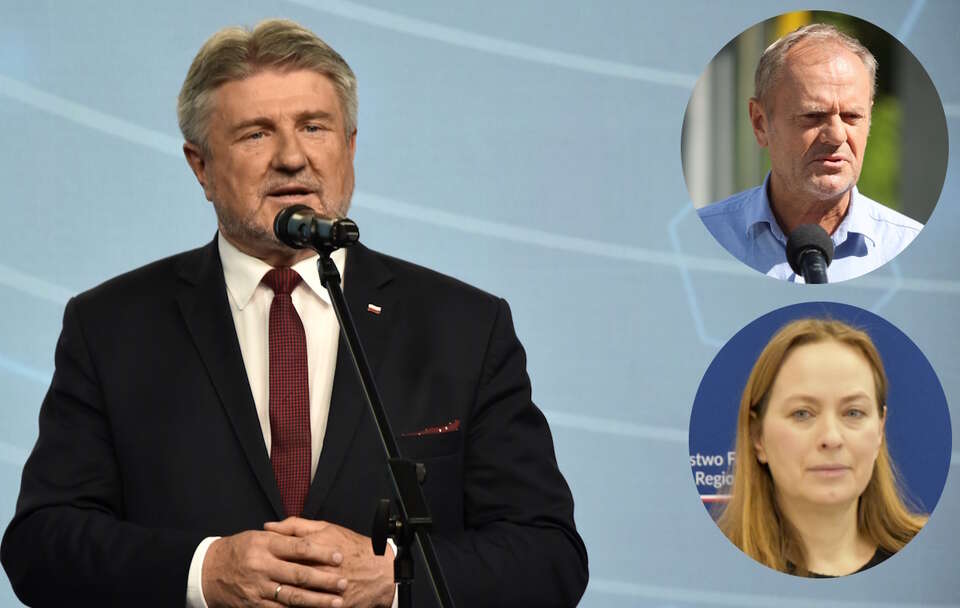 Bogdan Rzońca, Donald Tusk, Katarzyna Pełczyńska-Nałęcz / autor: Fratria/PAP/Mikołaj Kuras
