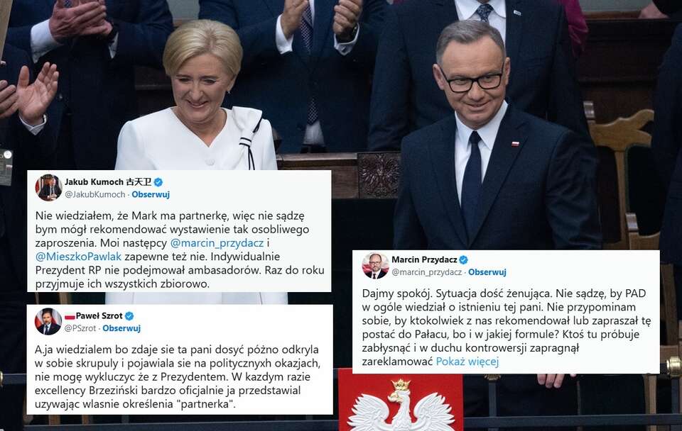 Partnerka Brzezinskiego uderzyła w Andrzeja Dudę. "Żenujące"
