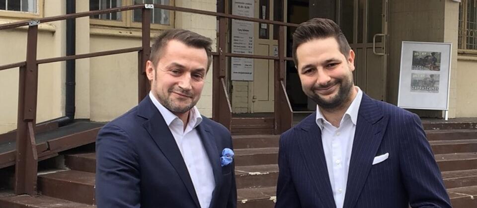 Piotr Guział i Patryk Jaki / autor: Twitter/Patryk Jaki