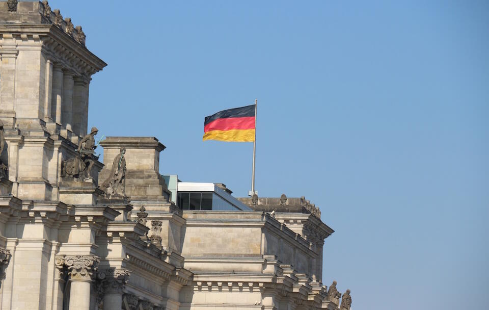 Flaga Niemiec / autor: Fratria