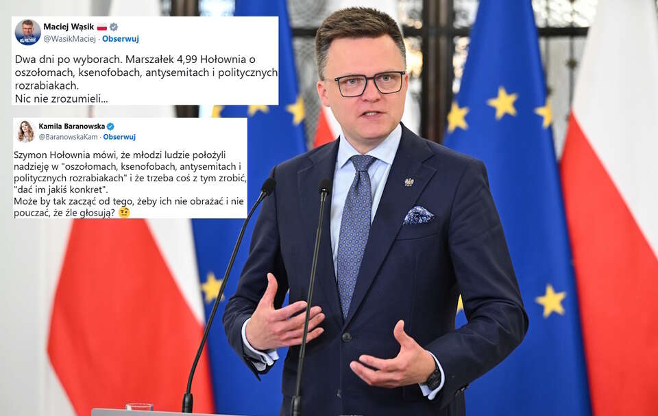Szymon Hołownia / autor: PAP/Radek Pietruszka/X