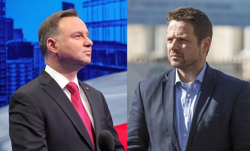 Andrzej Duda i Rafał Trzaskowski / autor: Fratria