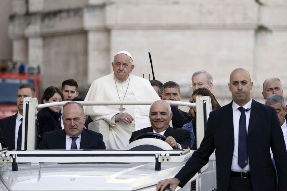 Papież Franciszek / autor: 	PAP/EPA/MASSIMO PERCOSSI