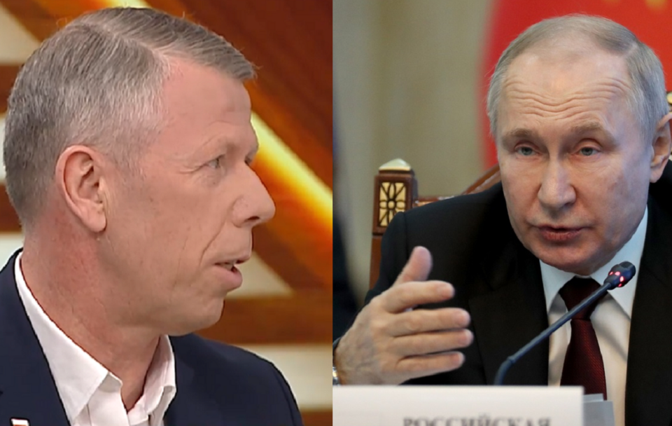 Piotr Ćwik/Władimir Putin / autor: screenshot TVP INFO/PAP/EPA/IGOR KOVALENKO