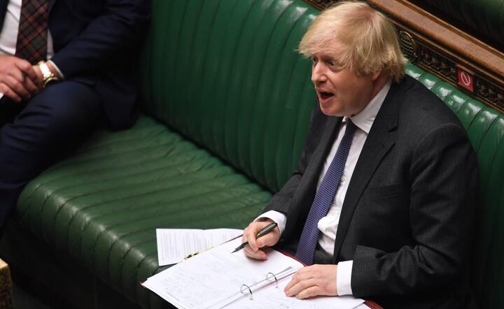 Premier Wielkiej Brytanii Boris Johnson / autor: PAP/EPA/JESSICA TAYLOR / UK PARLIAMENT HANDOUT