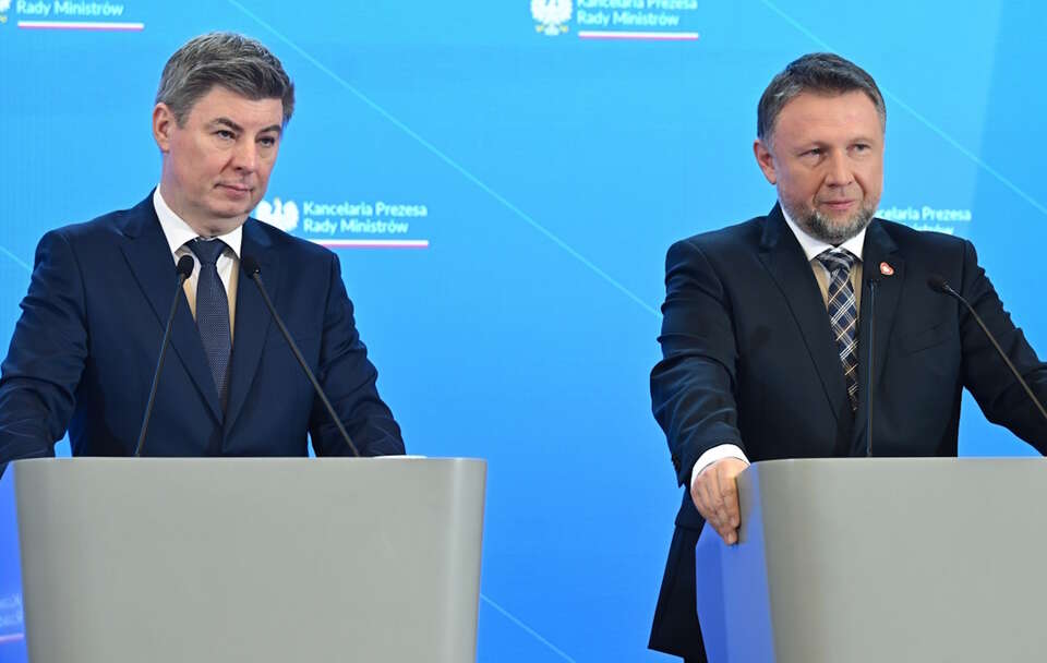 Dla min. Marcina Kierwińskiego słowa Merza, który zapomniał o agresji na Polskę w 1939 r. to tylko brak precyzji, którą rząd się nie zajmuje, bo ma na głowie Ukrainę. Z kolei szef KPRM Jan Grabiec impertynencko potraktował dziennikarkę wPolsce24 / autor: PAP/Radek Pietruszka