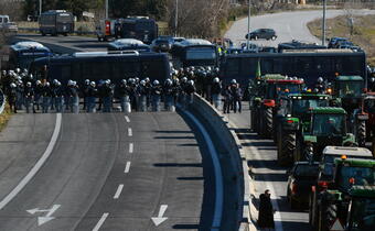 Grecja. Farmerzy protestują przeciw cenom energii