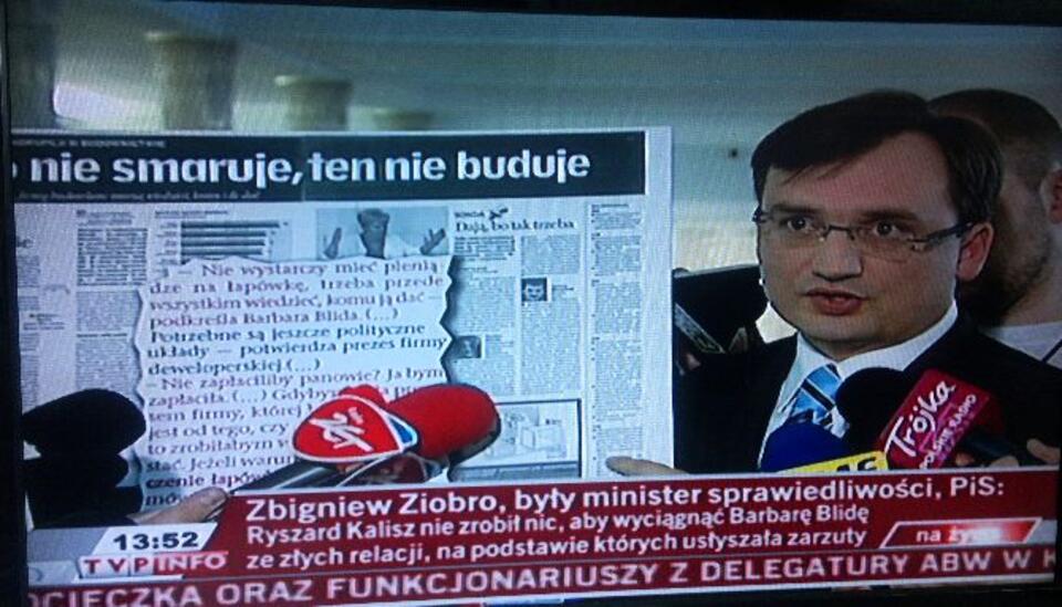 Śmierć Blidy wciąż jest wykorzystywana politycznie do atakowania rządu PiS