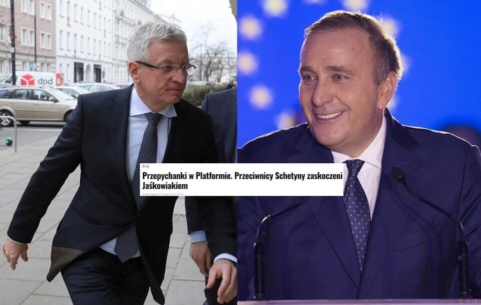 autor: PAP/Paweł Supernak/Fratria/screen wyborcza.pl