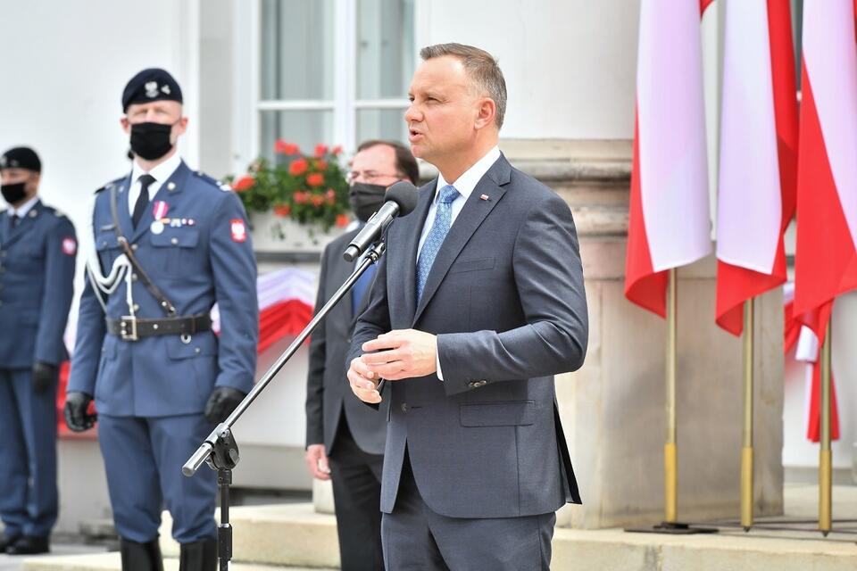 Prezydent Andrzej Duda / autor: PAP/Andrzej Lange
