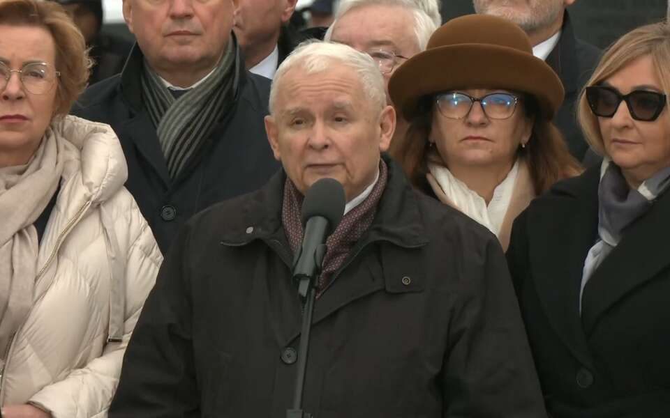 Prezes PiS: Mamy dziś w Polsce władzę zdradziecką, obcą