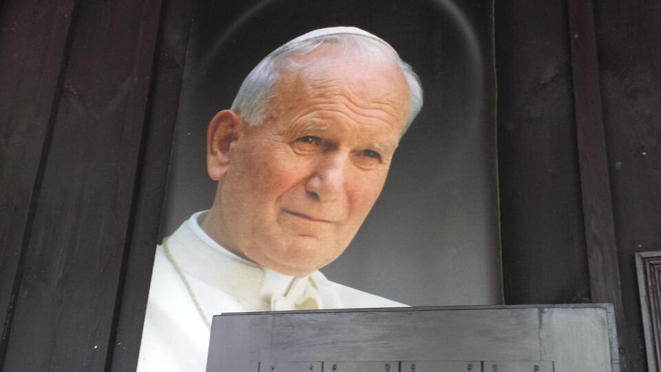 Jan Paweł II, Dębki / autor: Fratria