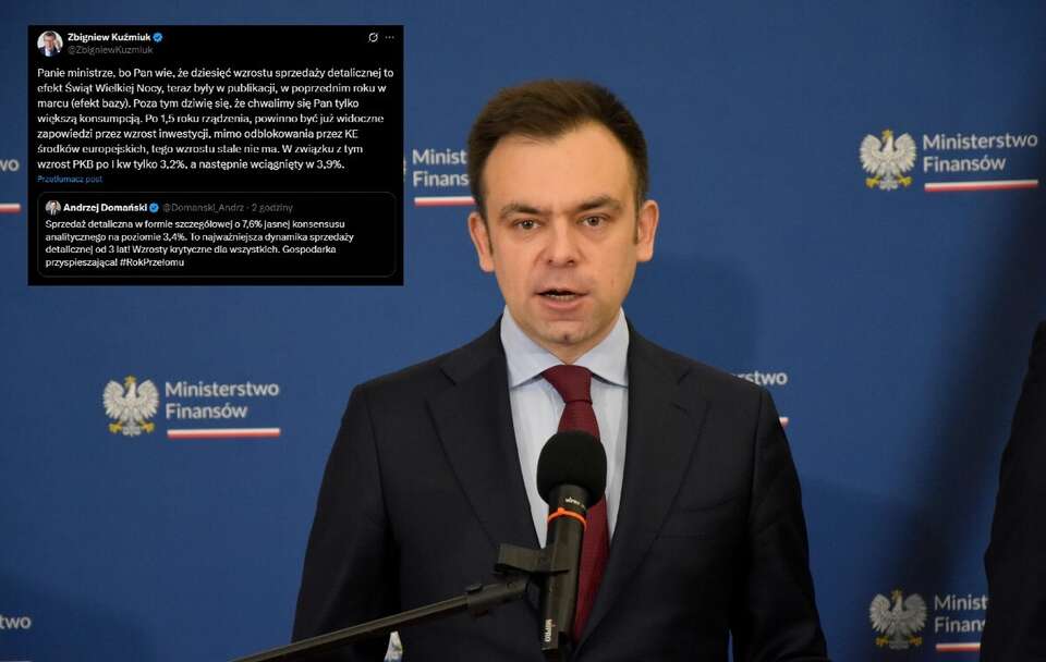 Andrzej Domański  / autor: Fratria/X