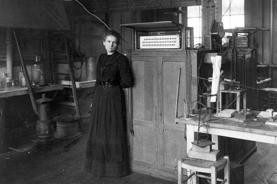 Paryskie laboratorium Marii Skłodowskiej-Curie, 1912 rok / autor: Wikimedia Commons-unattributed / Public domain