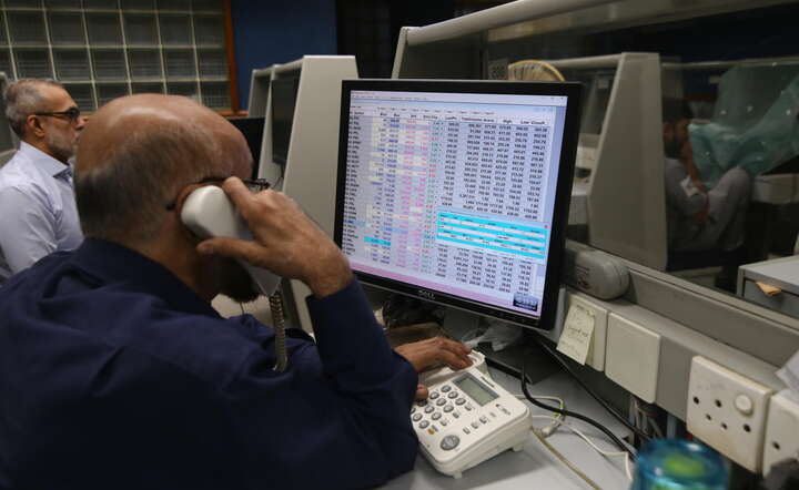 Parkiet giełdy w Karaczi, Pakistan / autor: PAP/EPA/REHAN KHAN 