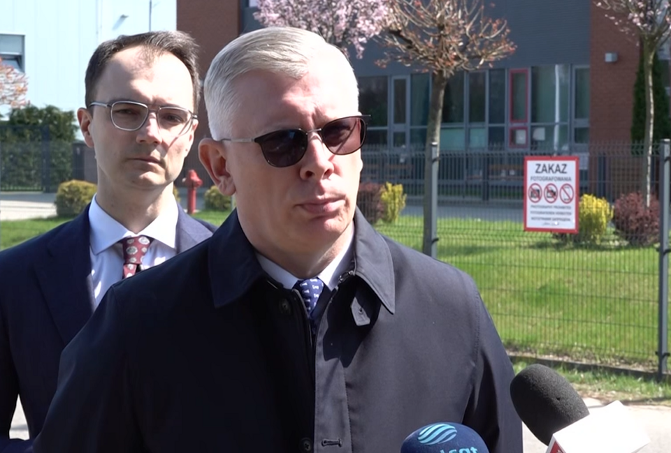 Szef BBN w "Łuczniku". "Przyjechaliśmy w imieniu prezydenta"