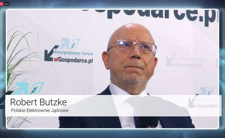 Robert Butzke - doradca zarządu Polskie Elektrownie Jądrowe / autor: fot. Fratria