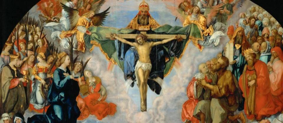 Wszyscy święci, obraz pędzla Albrechta Dürera / autor: commons.wikimedia.org