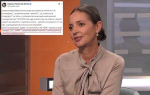 Sędzia Dagmara Pewłczyk-Woicka była przewodnicząca KRS.  / autor: Fratria/X