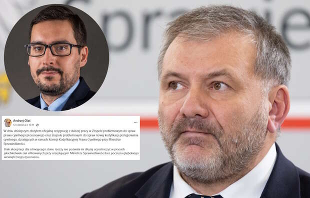 Prof. Andrzej Olaś z UJ nie chce współpracować z ministrem Waldemarem Żurkiem.  / autor: Fratria/FB/materiały prasowe UJ