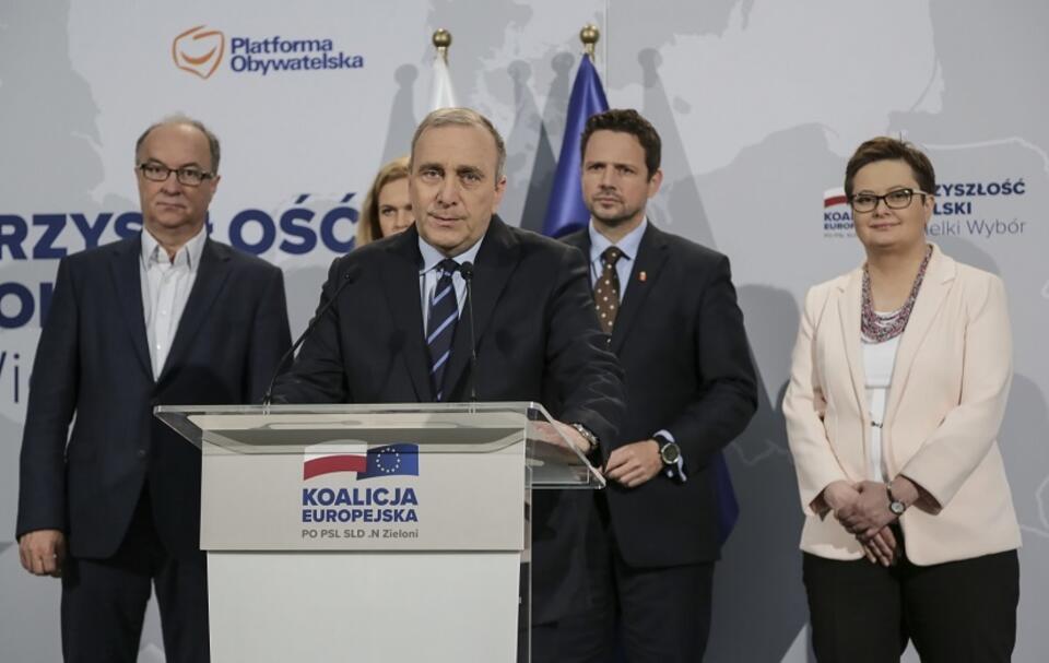 Liderzy KE / autor: PAP/Wojciech Olkuśnik