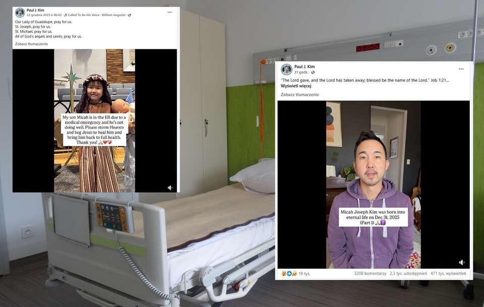 Tragedia ewangelizatora z USA. 5-letni syn zmarł na grypę