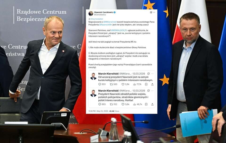 Nalot na dom bliskich prezydenta. Mocny wpis Cenckiewicza!