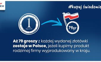 KPRM: wybierając polskie produkty wpieramy gospodarkę