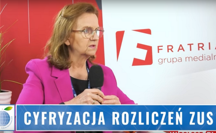 prof. Gertruda Uścińska, prezes ZUS / autor: wPolsce.pl