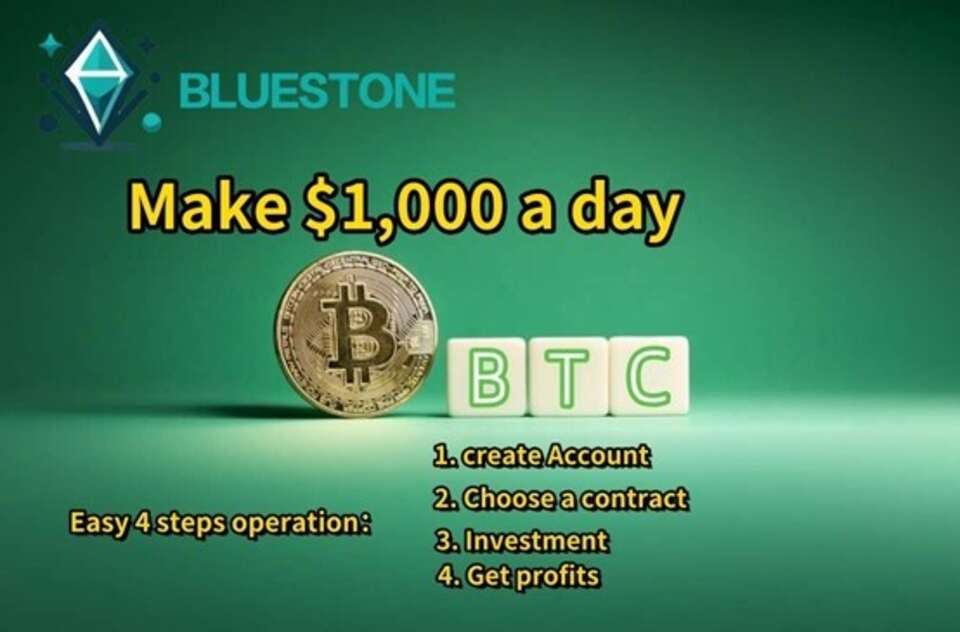 BluestoneMining uczy, jak zarobić 1000 dolarów dziennie