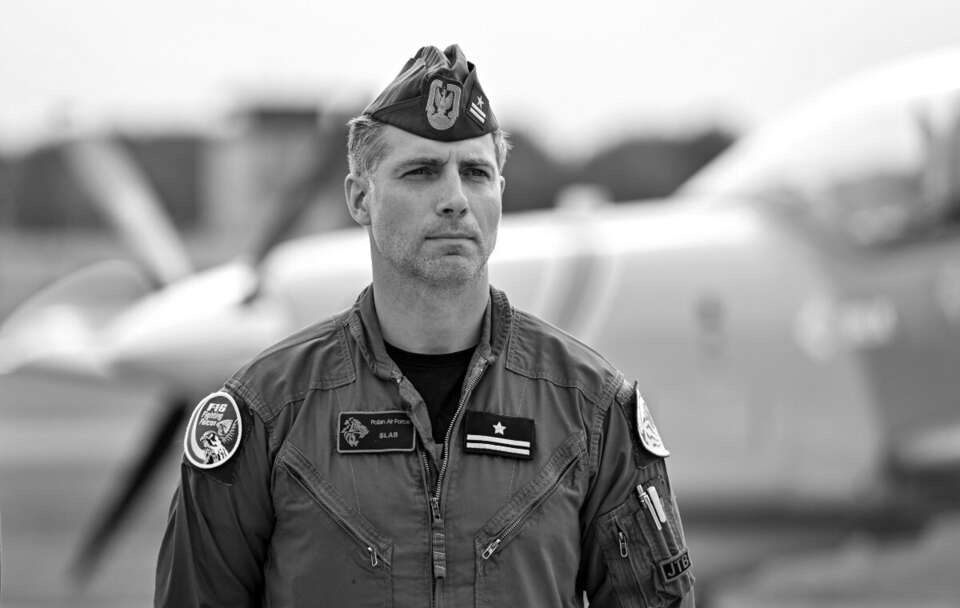 Major Maciej „Slab” Krakowian / autor: PAP/Piotr Polak