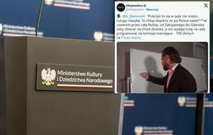 Stanowski o działaniach MKiDN / autor: Fratria