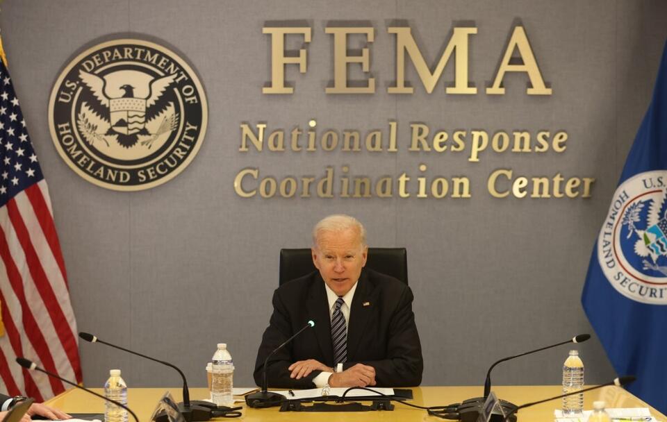 Prezydent Joe Biden / autor: PAP/EPA/Oliver Contreras / POOL
