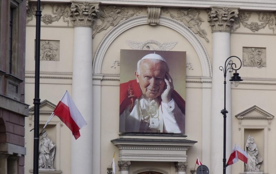 Jan Paweł II / autor: Fratria