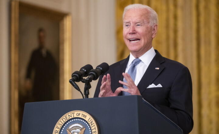 Joe Biden, prezydent USA / autor: EPA/PAP