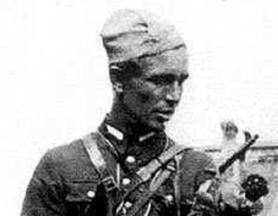 Zabity przez komunistów mjr Marian Bernaciak "Orlik"; fot. Wikimedia Commons