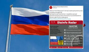 RCB: Fałszywa propaganda i narracja Rosji w sprawie inwazji